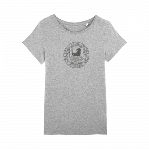 Damen-T-Shirt mit Aufdruck des FU-Siegels